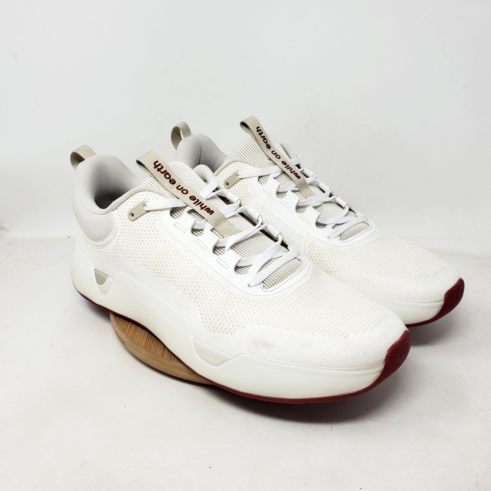 While On Earth Move Trainer Shoes Mens 13 Bay Area 49ers Athletic Sneakers